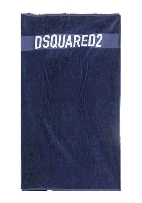 Telo mare Dsquared2 Swimwear uomo D7P005980417 blu DSQUARED2 SWIMWEAR | Teli mare | D7P005980417